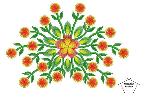 Baby Flowers: Elegant Embroidery for Gifts