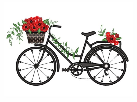 Bicycle with Flowers: A Seasonal Embroidery Review