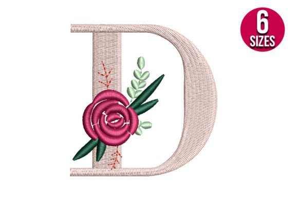 Floral Alphabet D Letter: A Designer’s Review