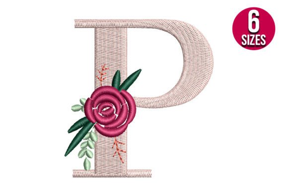 Floral Alphabet P Letter: Business Merch Review