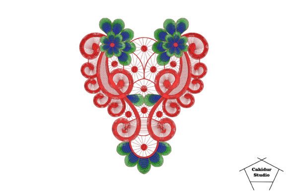 Floral Ceiling Lamp: An Embroidery Design Review