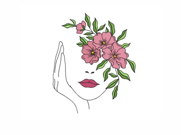 Floral Face: A Modern Embroidery Design Review