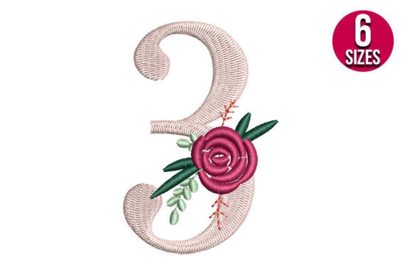 Floral Number 3: Embroidery Design Review