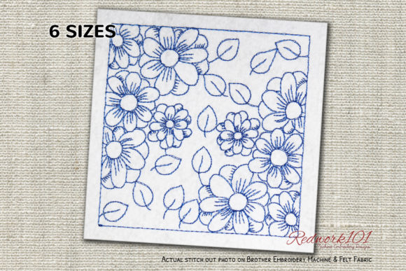 Floral Pattern Redwork: A Seasonal Embroidery Review