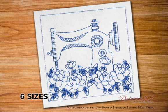 Floral Sewing Machine: Boutique Apparel Review