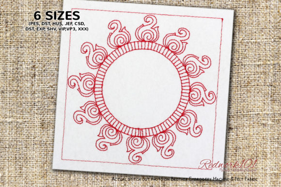 Floral Wedding Wreath: An Embroidery Designer's Review