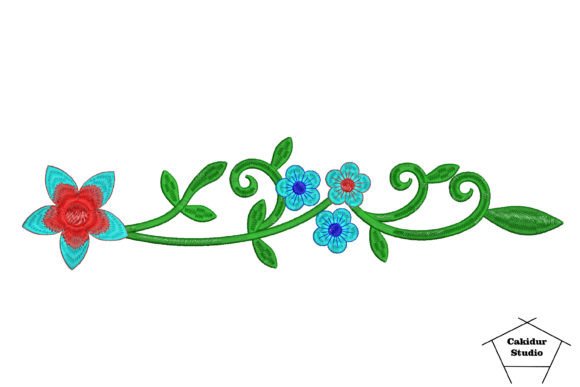 Four Blooming Flowers: An Embroidery Designer Review