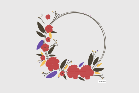 Maroon Flower Wreath: A Designer’s Apparel Review